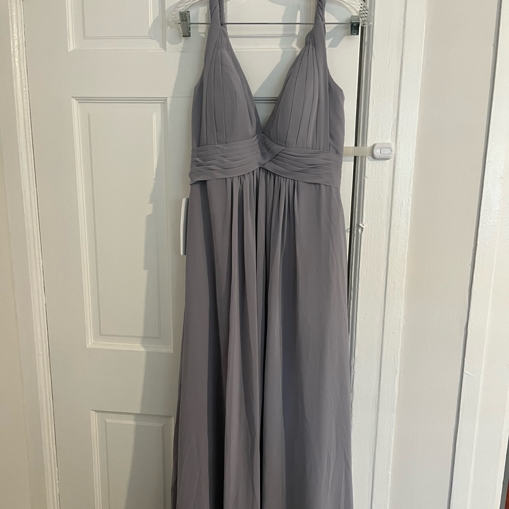 Azazie Maren Dress (in Fog)